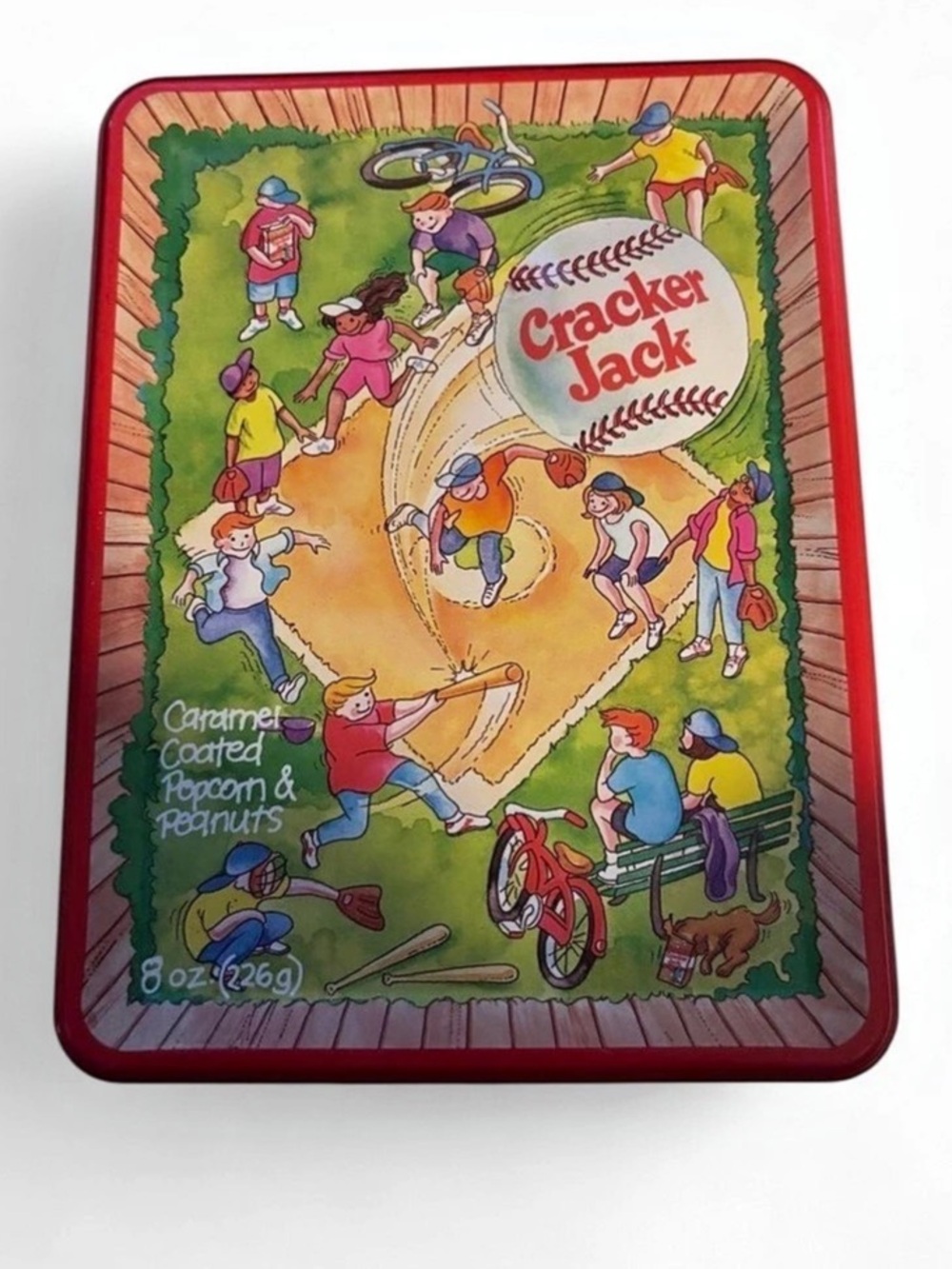 Cracker Jack Limited Edition Canister Illustrated Food Storage Canister